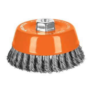 Carda Copa Trenzada 5"x14 Mm Truper Ct-612m Alambre Fino