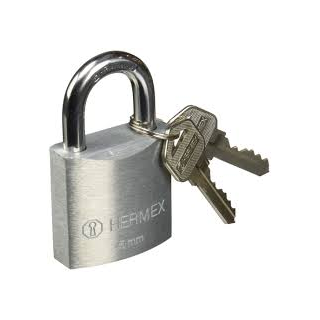 Candado Metalico 45mm Corto En Caja Ch-45