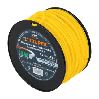Hilo Redondo .130 3.3mm X 142mts Truper Htr3-130 (amarillo)