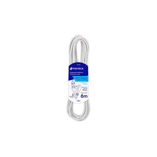 Extension Domestica Blanca 6mts  Volteck Ed-6b