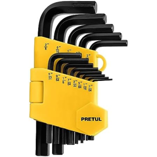 Juego 13 Llaves Allen Standar Pretul All-13p-p