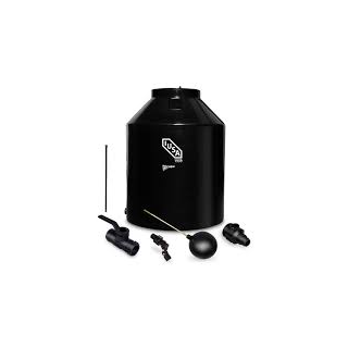 Tinaco Iusa Tricapa Negro Con Acces. Baja Presion 1100lts (284934)