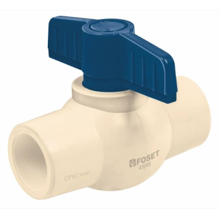 Valvula Bola De Cpvc 19 Mm Truper Cpvc-462