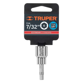 Dado 3/8 Punta Hexagonal Std D-4990-7/32 De 7/32